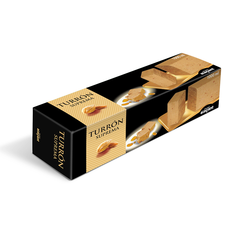 BLOQUE BARRA ARTESANA TURRÓN SUPREMA S/G 8/1L